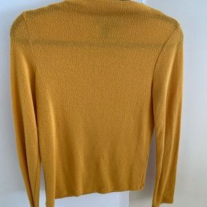 Soft mock neck sweater - size M